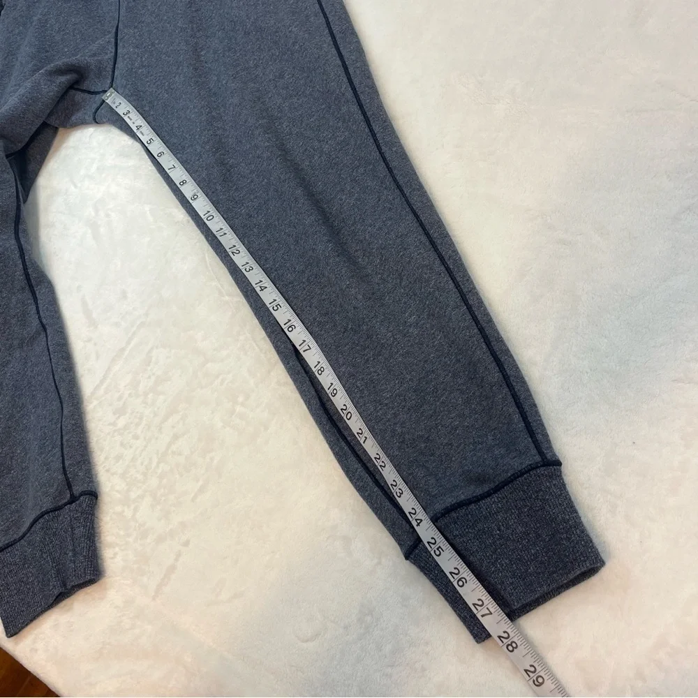 Lululemon Cool & Collected Jogger Woman’s Sz 8‎ Heathered Blue Pull On Pockets